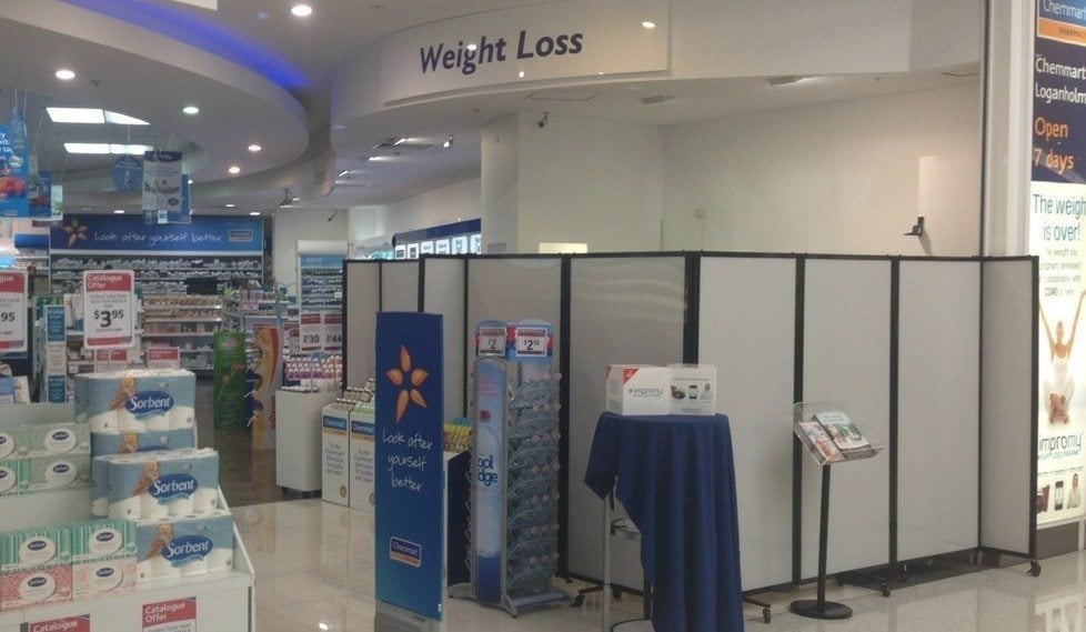 Portable Partitions for Pharmacies & Chemists – Private Consultation