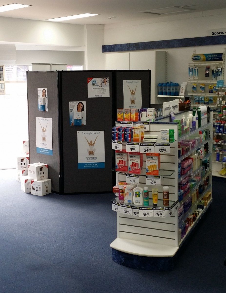 Creating Private Consultation Booths Within Pharmacies Using Portable Privacy Screens