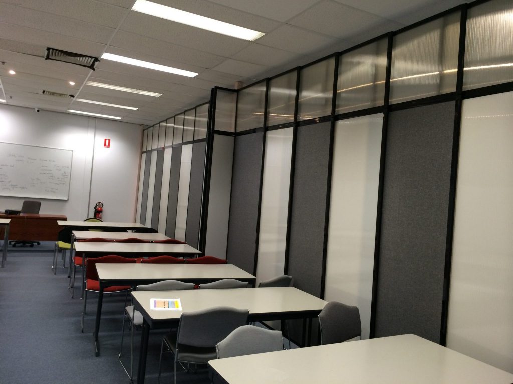 Cost Effectively Sub-Dividing Large Open Plan Offices Using Temporary Sliding Walls