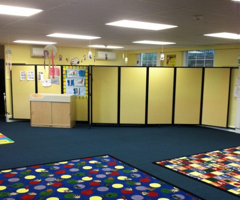 Mobile Classroom Dividers for Schools