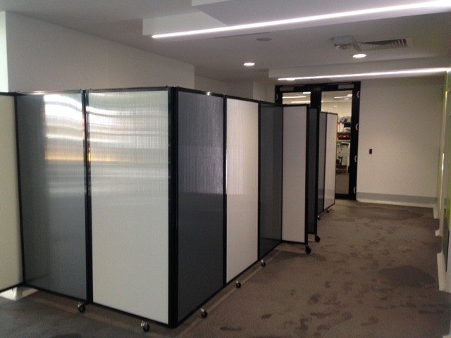 Instant Mobile Changing Rooms in an Aquatic Centre