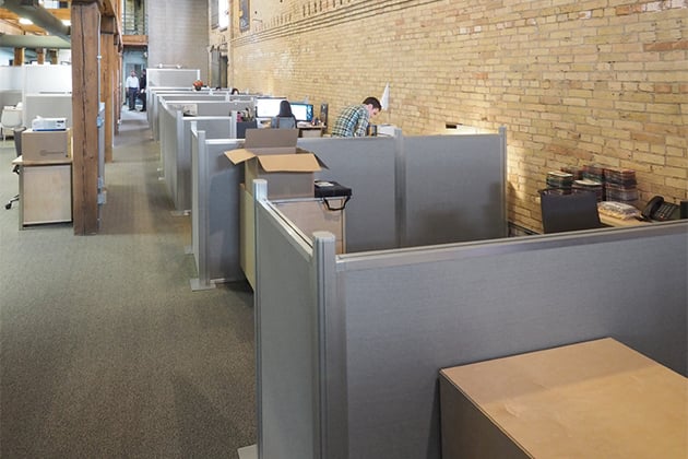 Cubicle Workstations for Office and Classroom - Portable Partitions