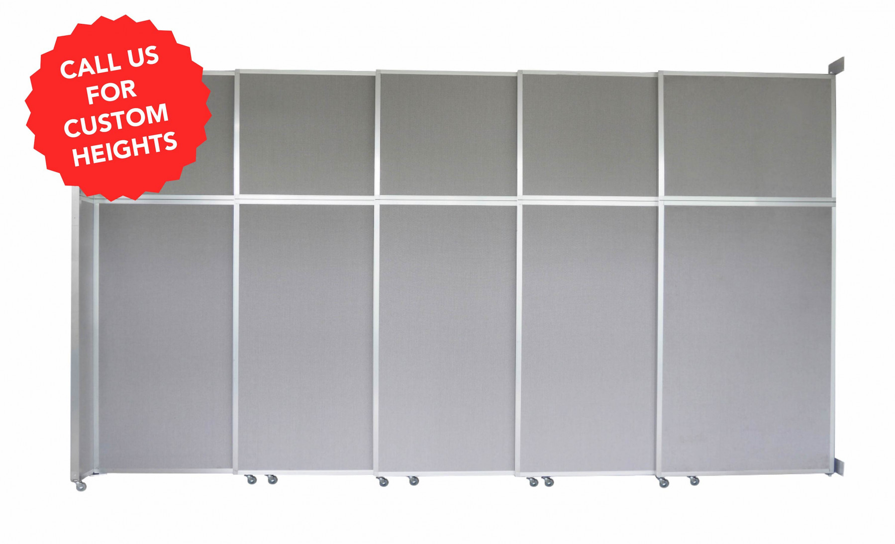 custom_height_sliding operable wall Operable Wall (Sliding) Room Divider - Portable Partitions custom heights tag