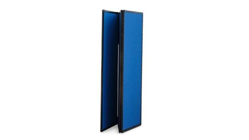 blue Folded 3 panel privacy screen blue Folded 3 panel privacy screen