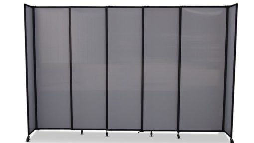 striaghtwallpoly6-510x287 StraightWall Acoustic Portable Partition (Polycarbonate) - Portable Partitions