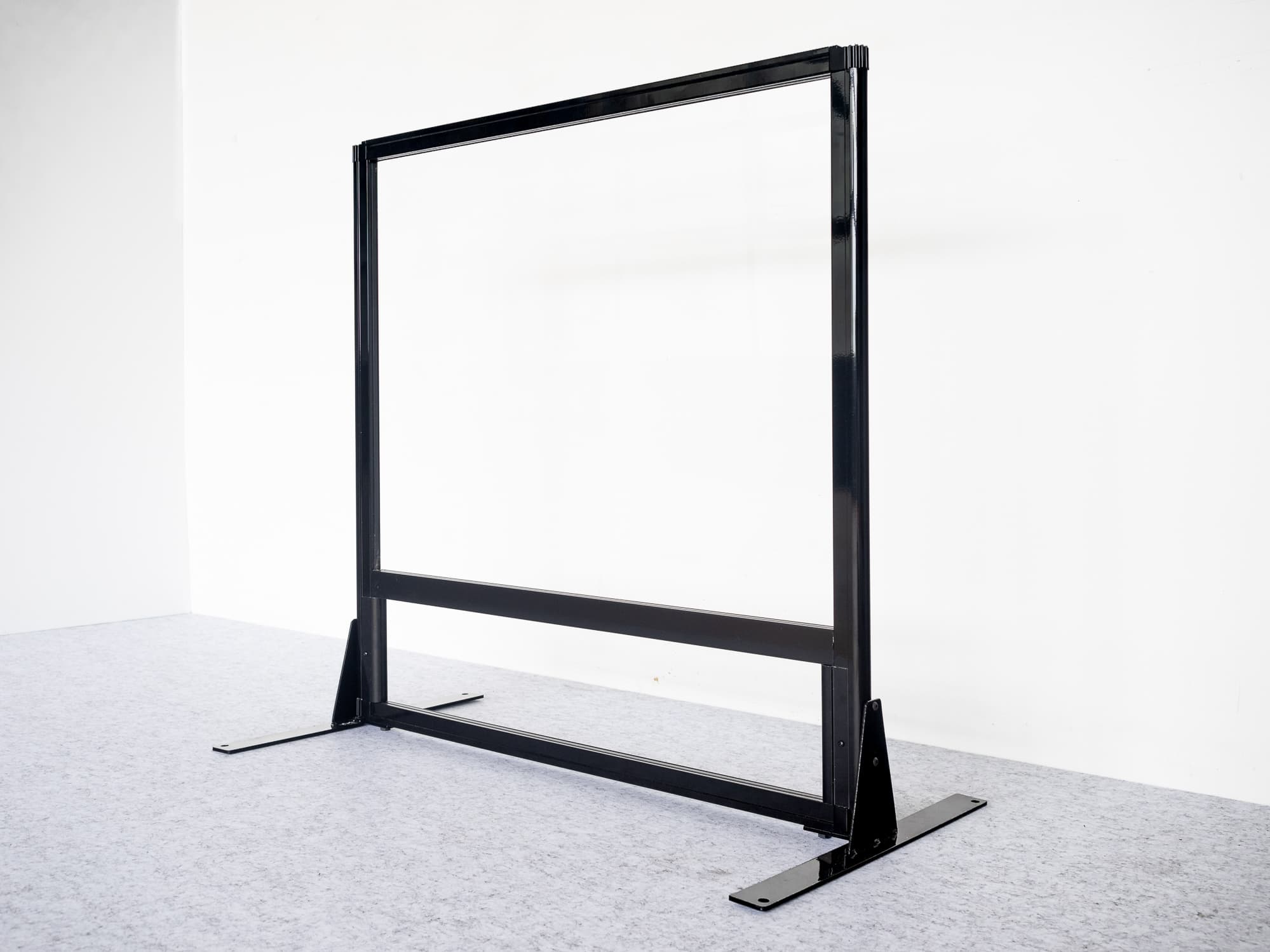 PPA_Health_Protection_Pespex_Screens_6 Single Panel Perspex Screen - Freestanding