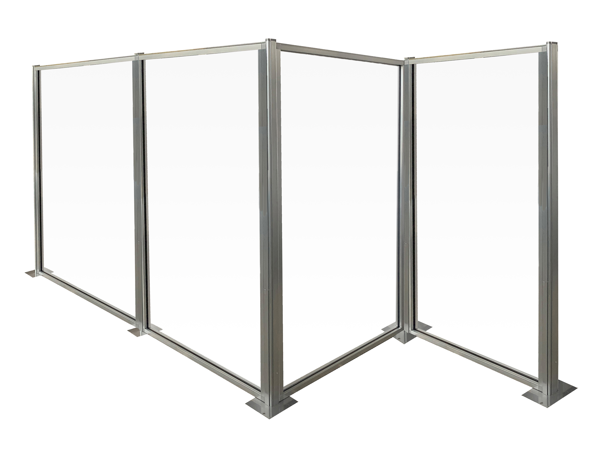 4 panels vertical Modular Protection Wall Packs