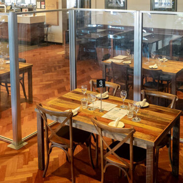 South Australian Hospitality Venues Rejoice As Restrictions Ease And Venues Allowed 80 Patrons Through Use Of temporary Walls - Portable Partitions Australia