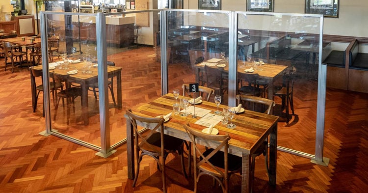 South Australian Hospitality Venues Rejoice As Restrictions Ease, Allowing 80 Patrons Through Use Of Temporary Walls