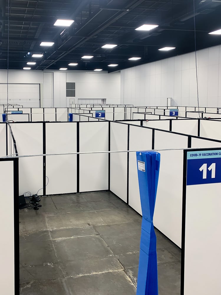 Adelaide-showground-vaccine-hub-PPA-9 Vaccination Booth